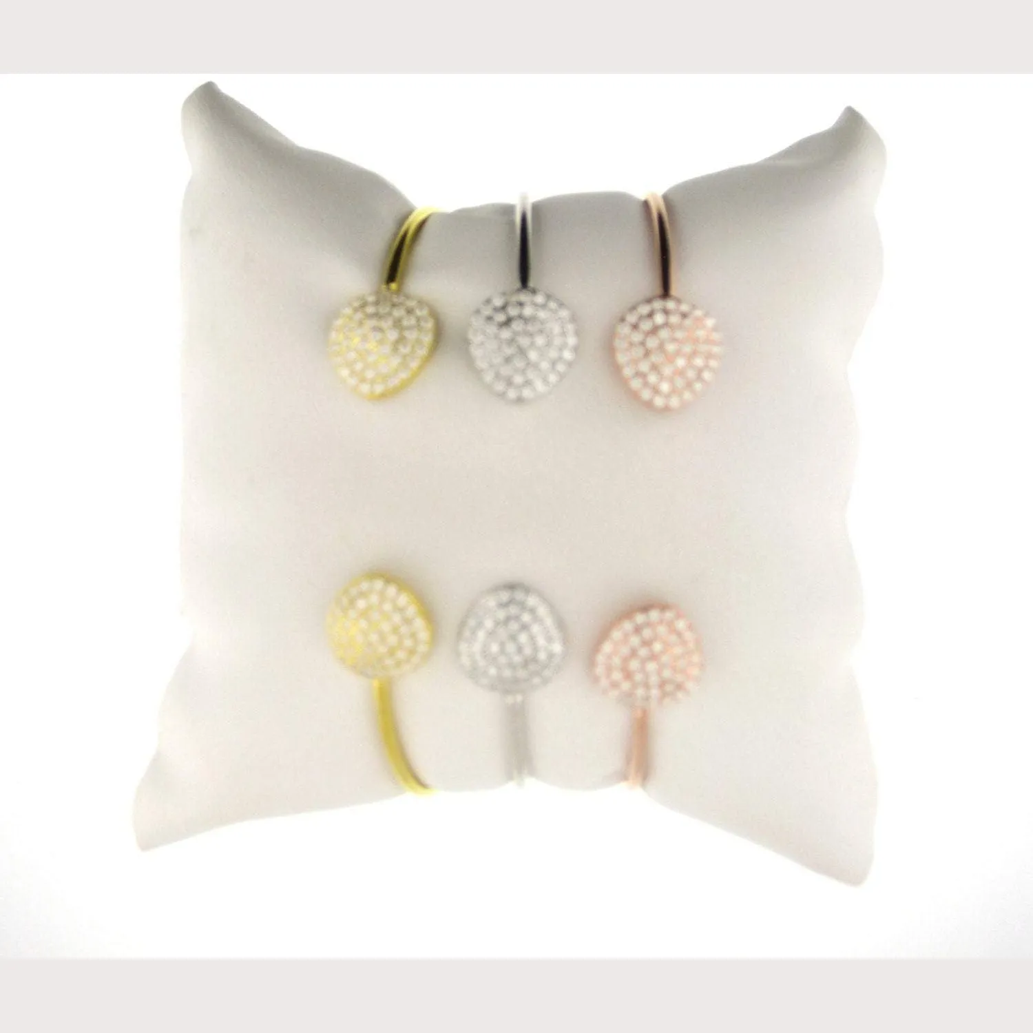 Triangle Disc Bangle