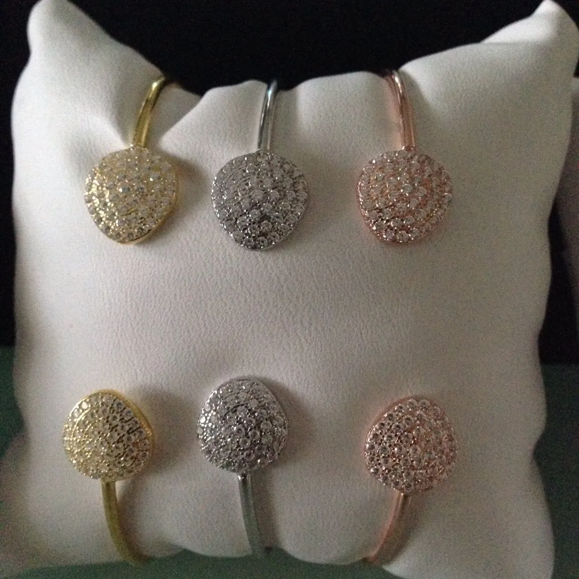 Triangle Disc Bangle