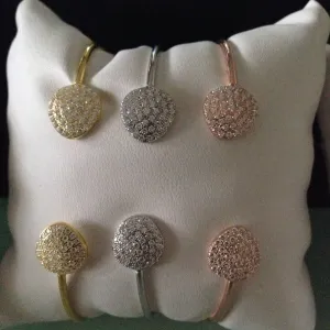 Triangle Disc Bangle