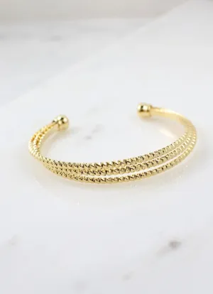 Triple Layered Cuff Bracelet