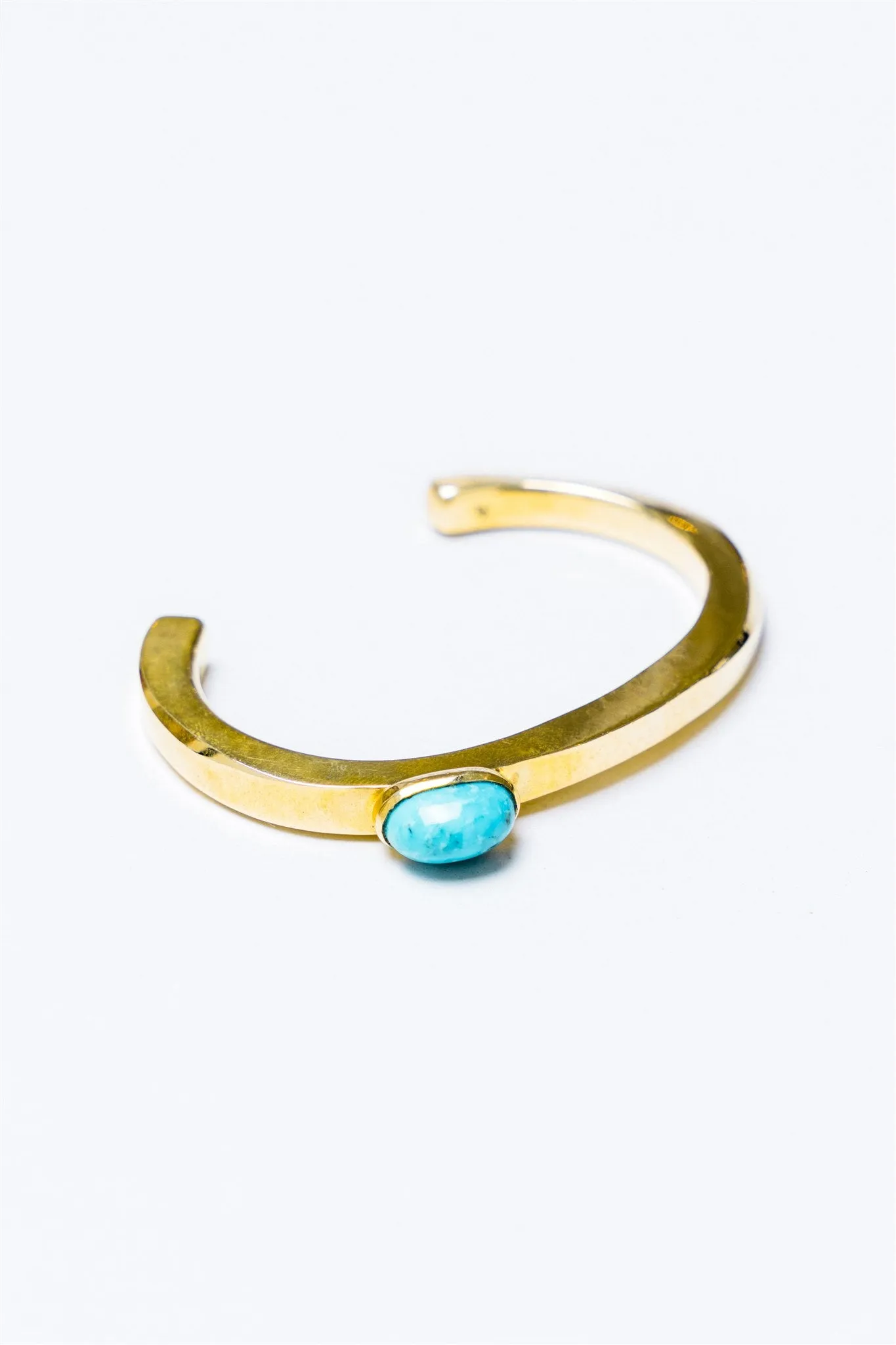Turquoise Side Bangle