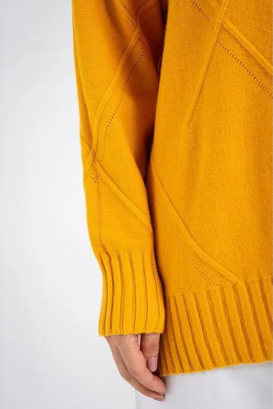 Turtle Neck Loose Long Sleeve Sweater