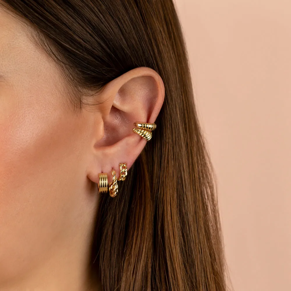 Twisted Rope Ear Cuff