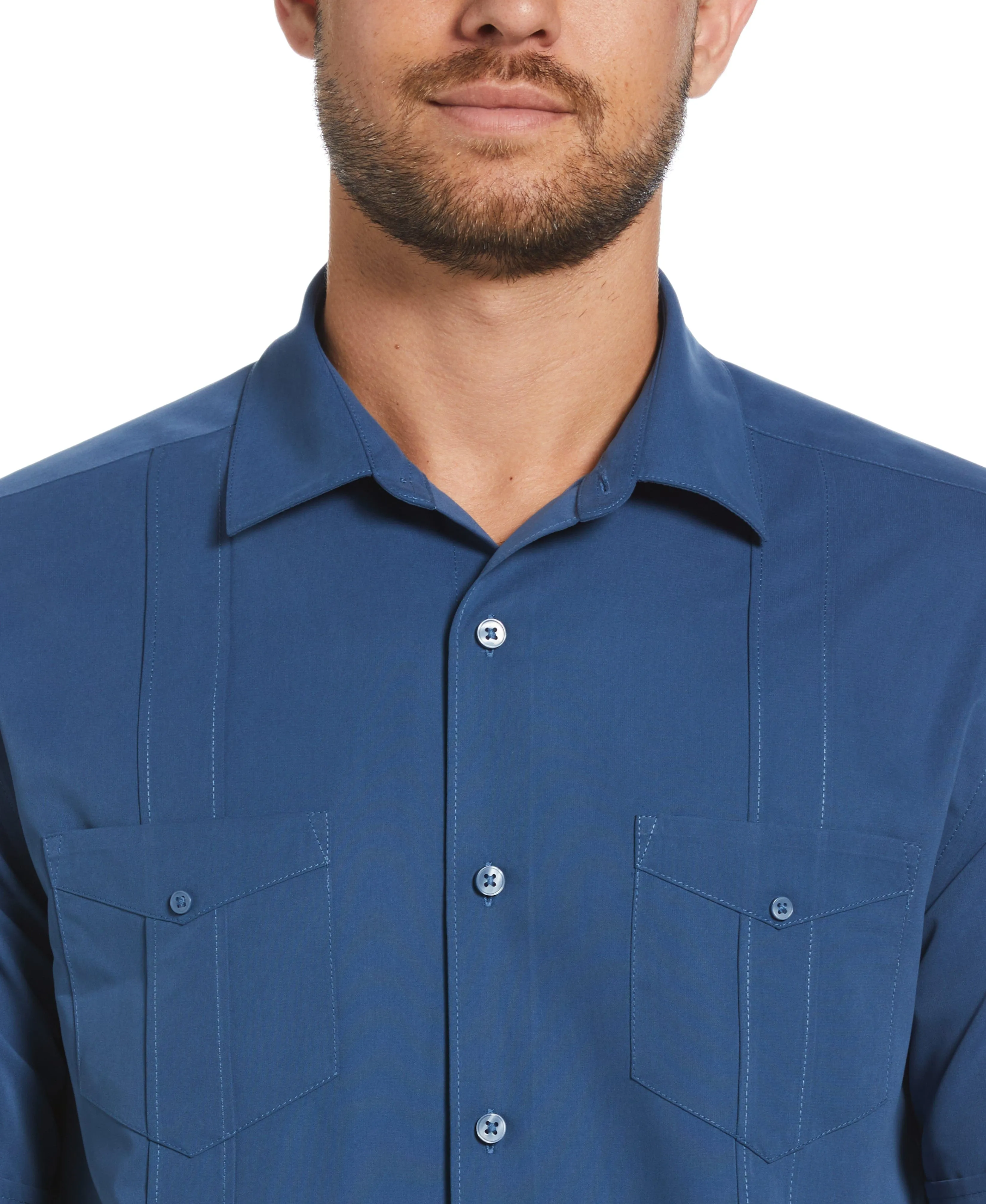 Two-Pocket Double Pintuck Shirt