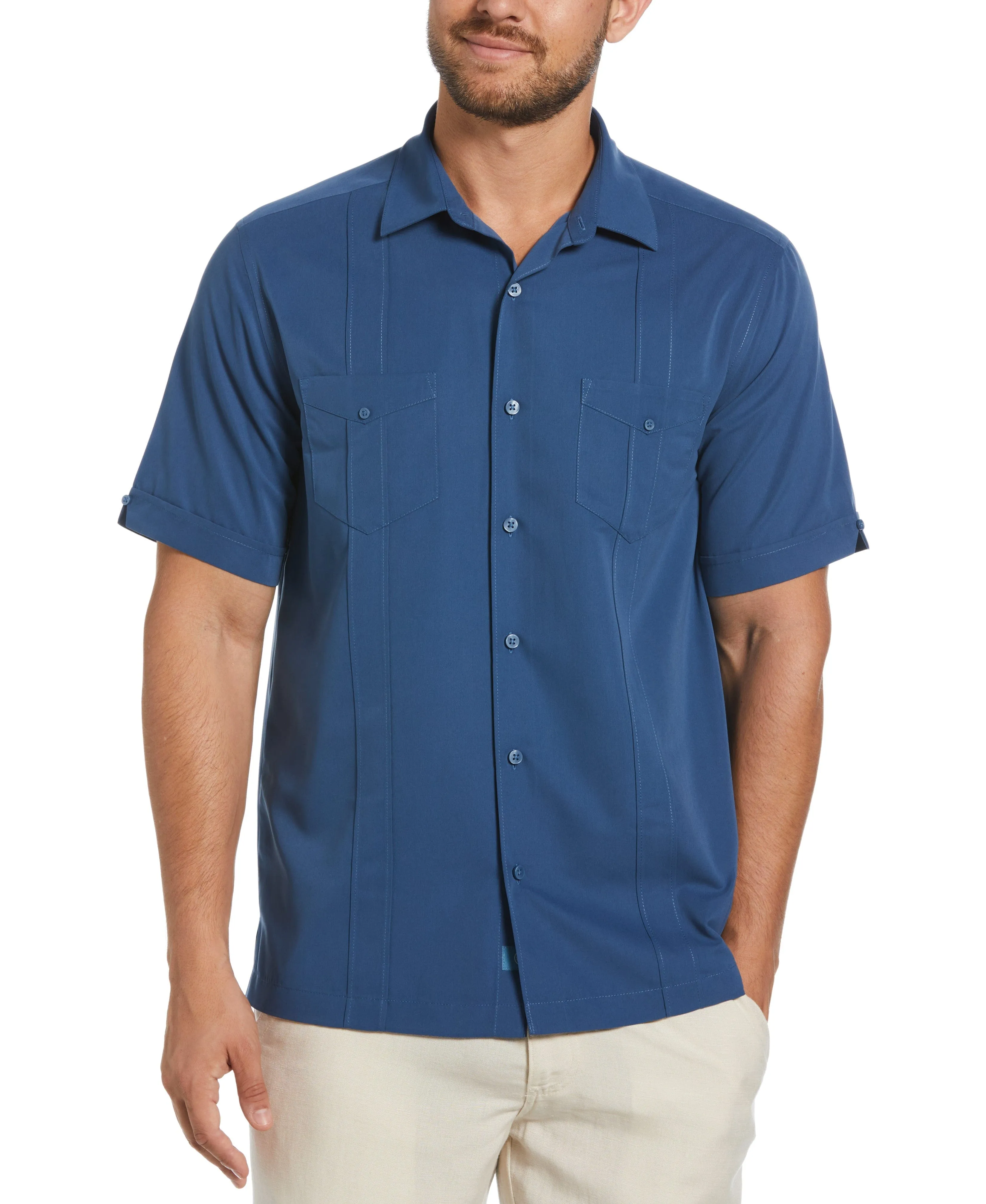 Two-Pocket Double Pintuck Shirt