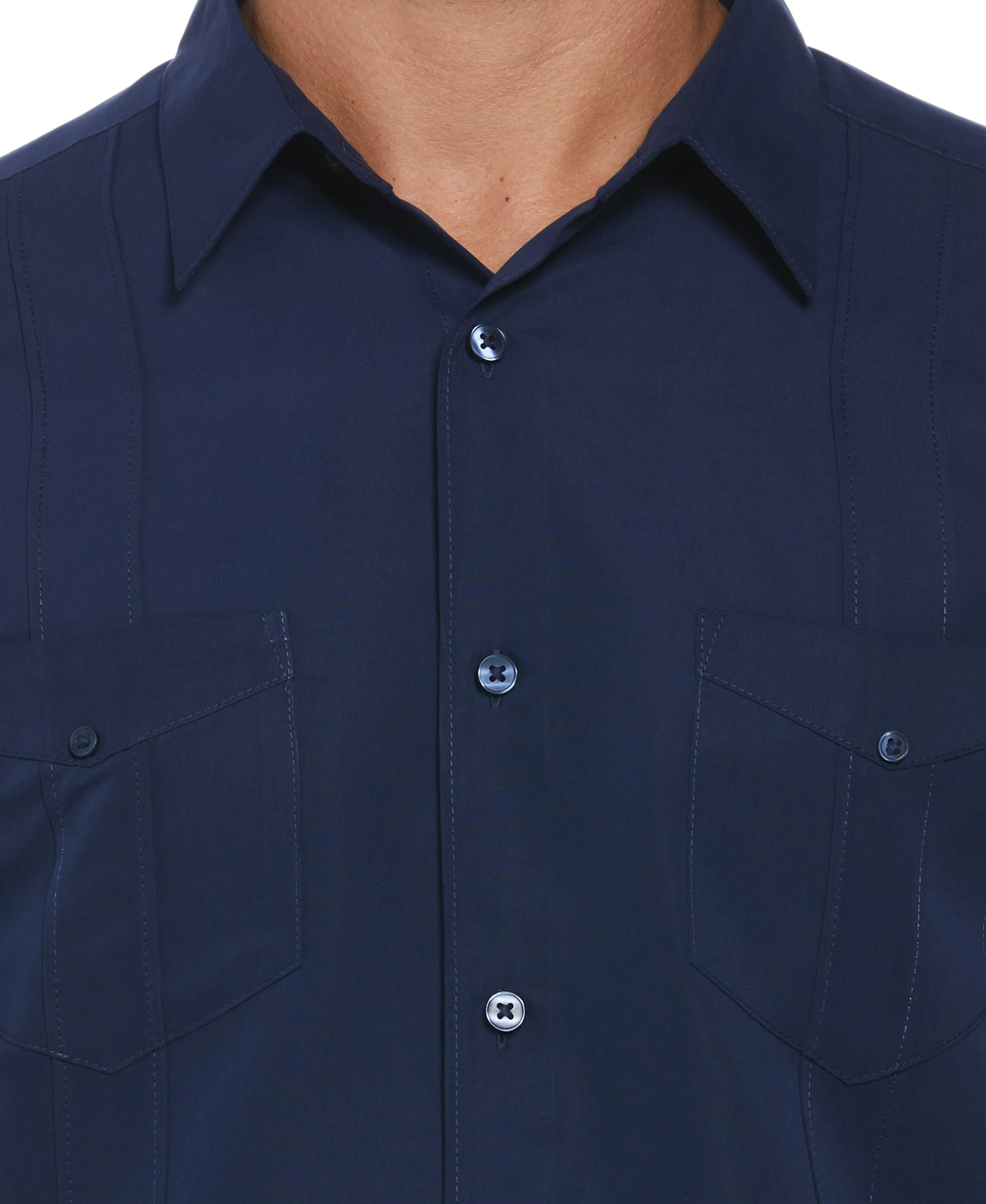 Two-Pocket Double Pintuck Shirt