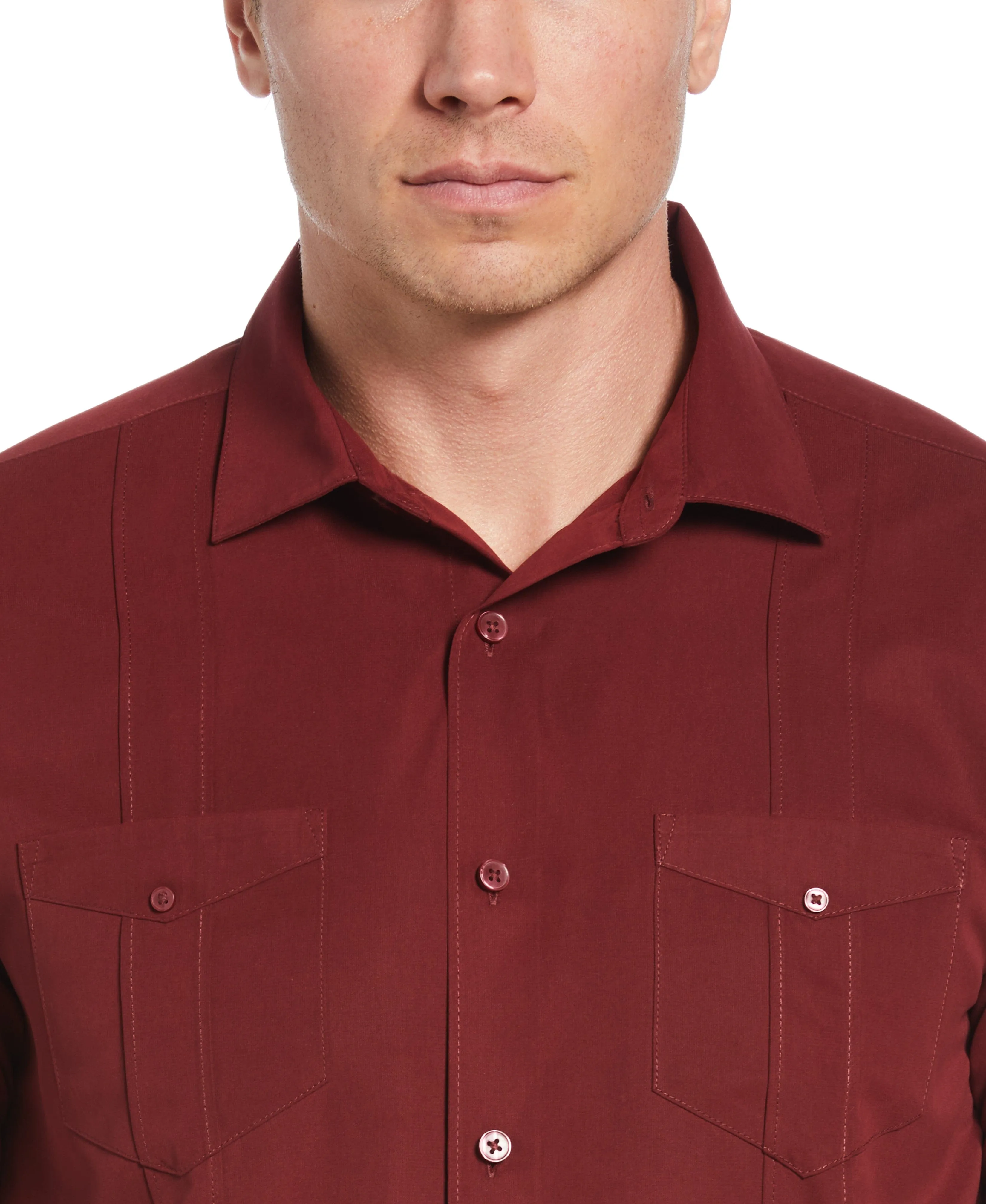 Two-Pocket Double Pintuck Shirt