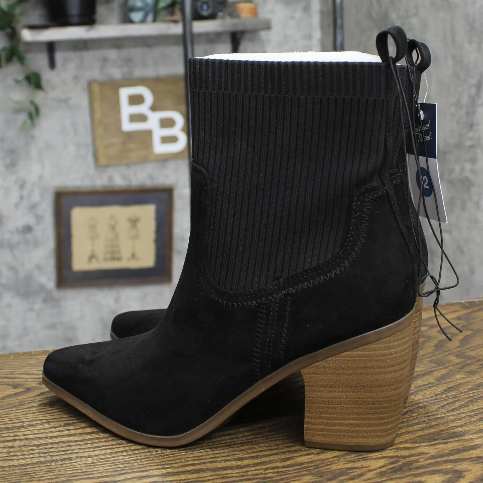 Universal Thread Womens Kinley Ankle Boots 88225792 Black 12