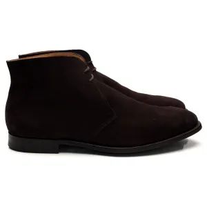 'Upton' Dark Brown Suede Chukka Boots UK 11 E