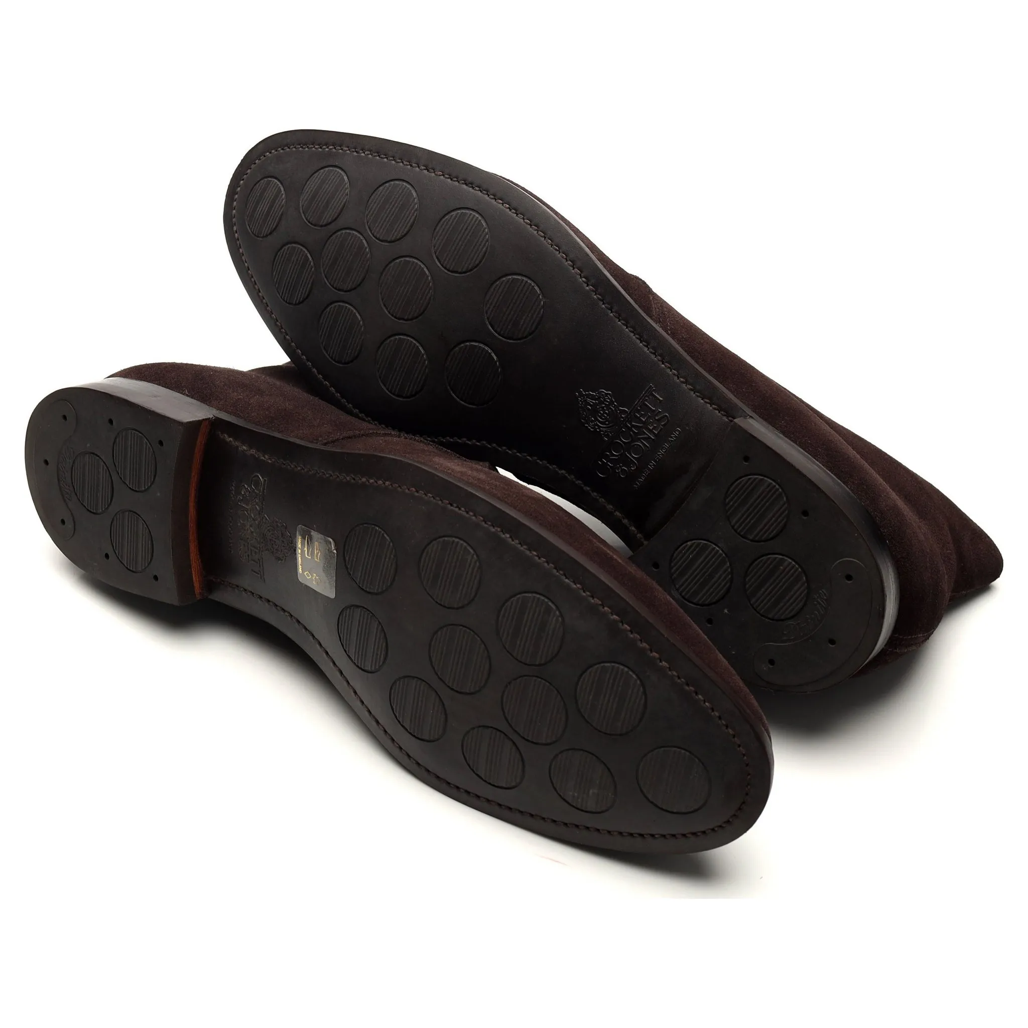 'Upton' Dark Brown Suede Chukka Boots UK 11 E