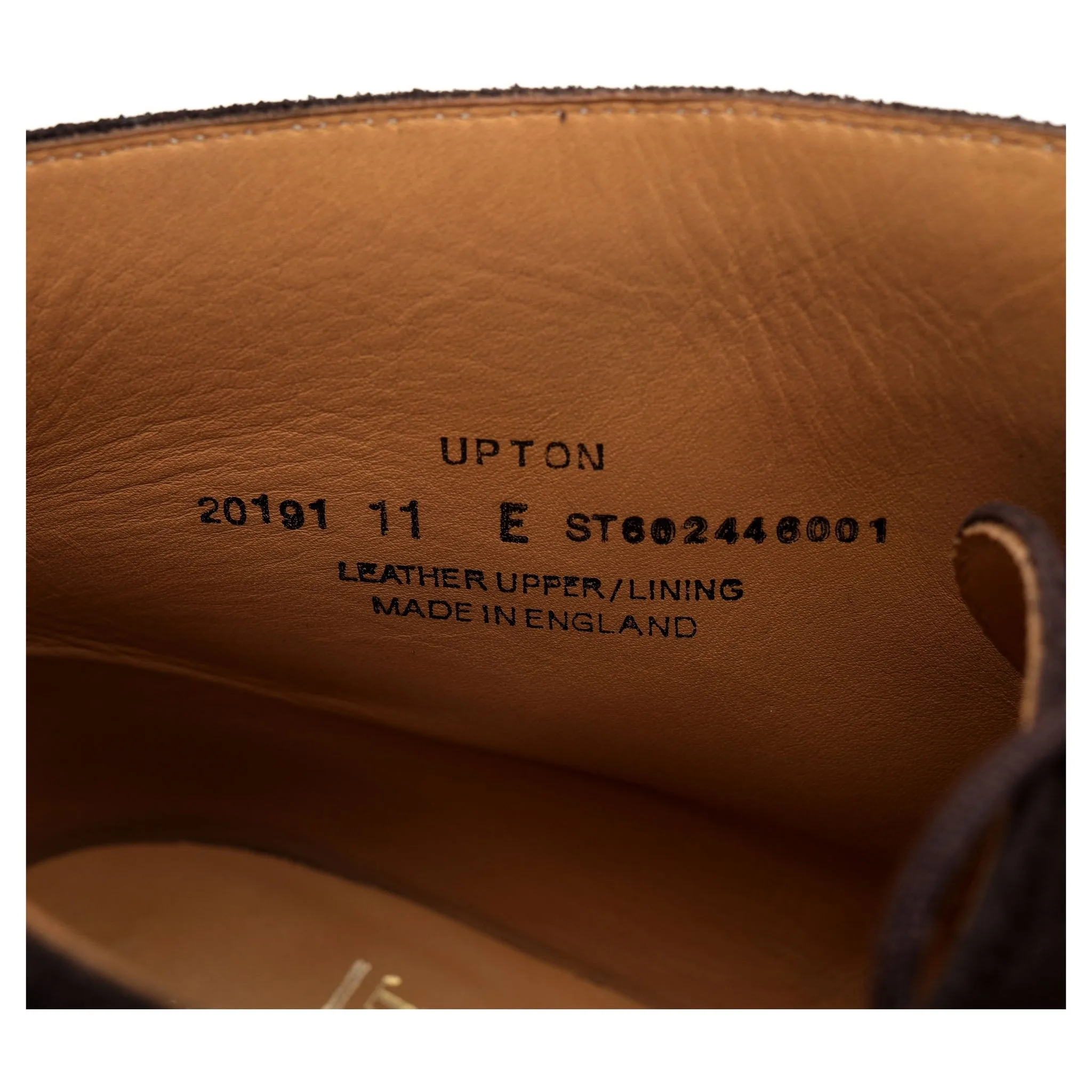 'Upton' Dark Brown Suede Chukka Boots UK 11 E