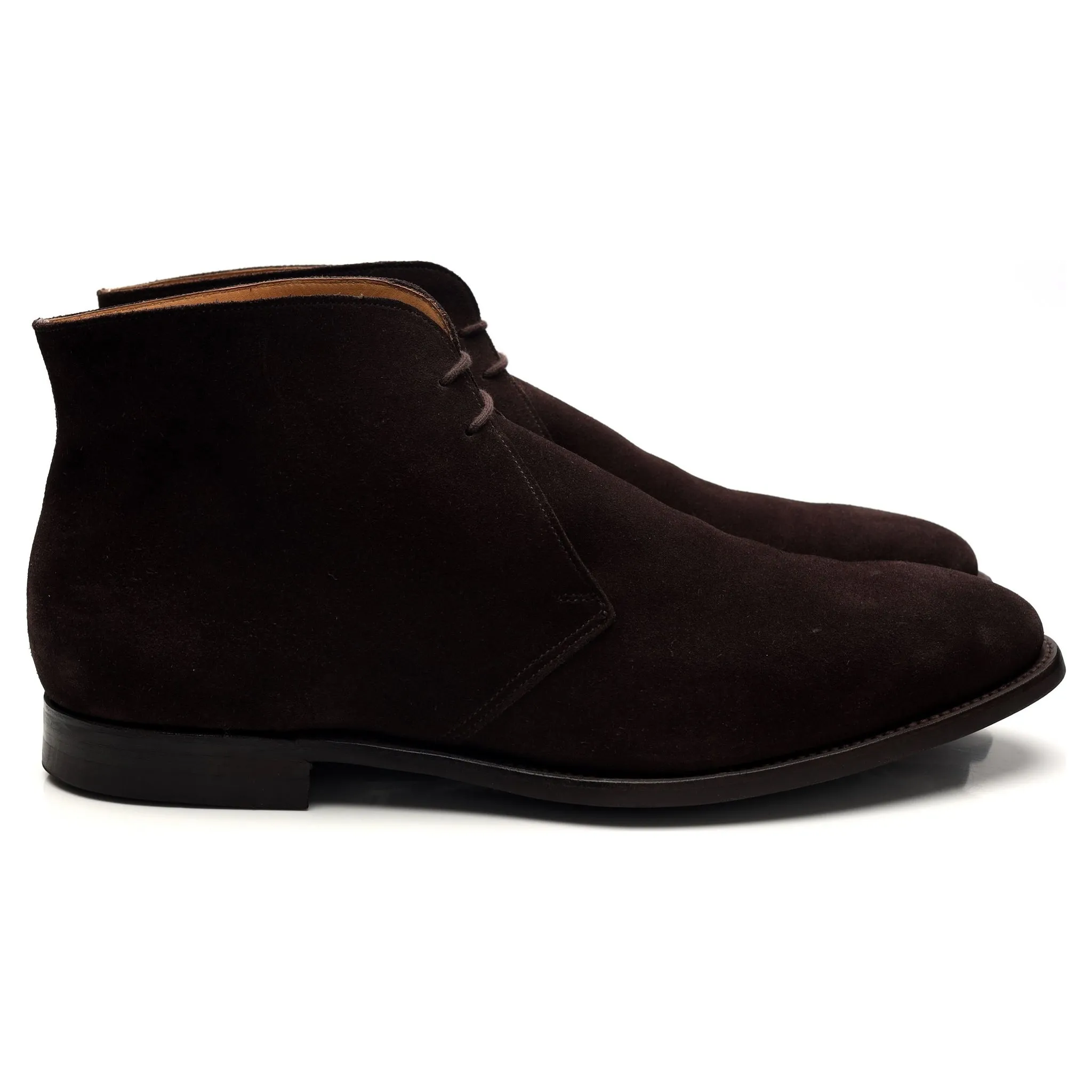 'Upton' Dark Brown Suede Chukka Boots UK 11 E