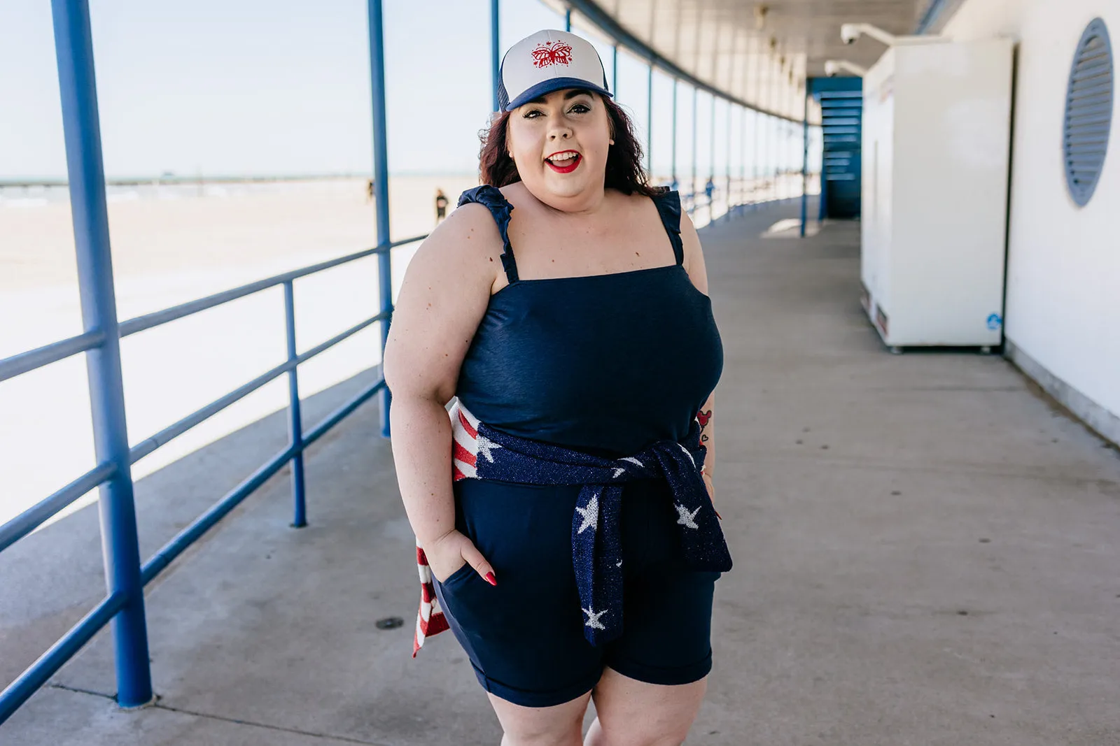 vada winter gym short in navy