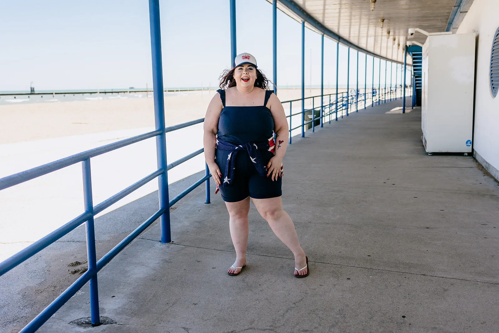 vada winter gym short in navy