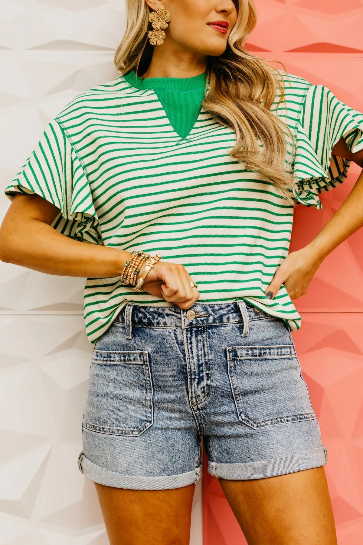 Vervet Denim | The Rebecca High Rise Shorts