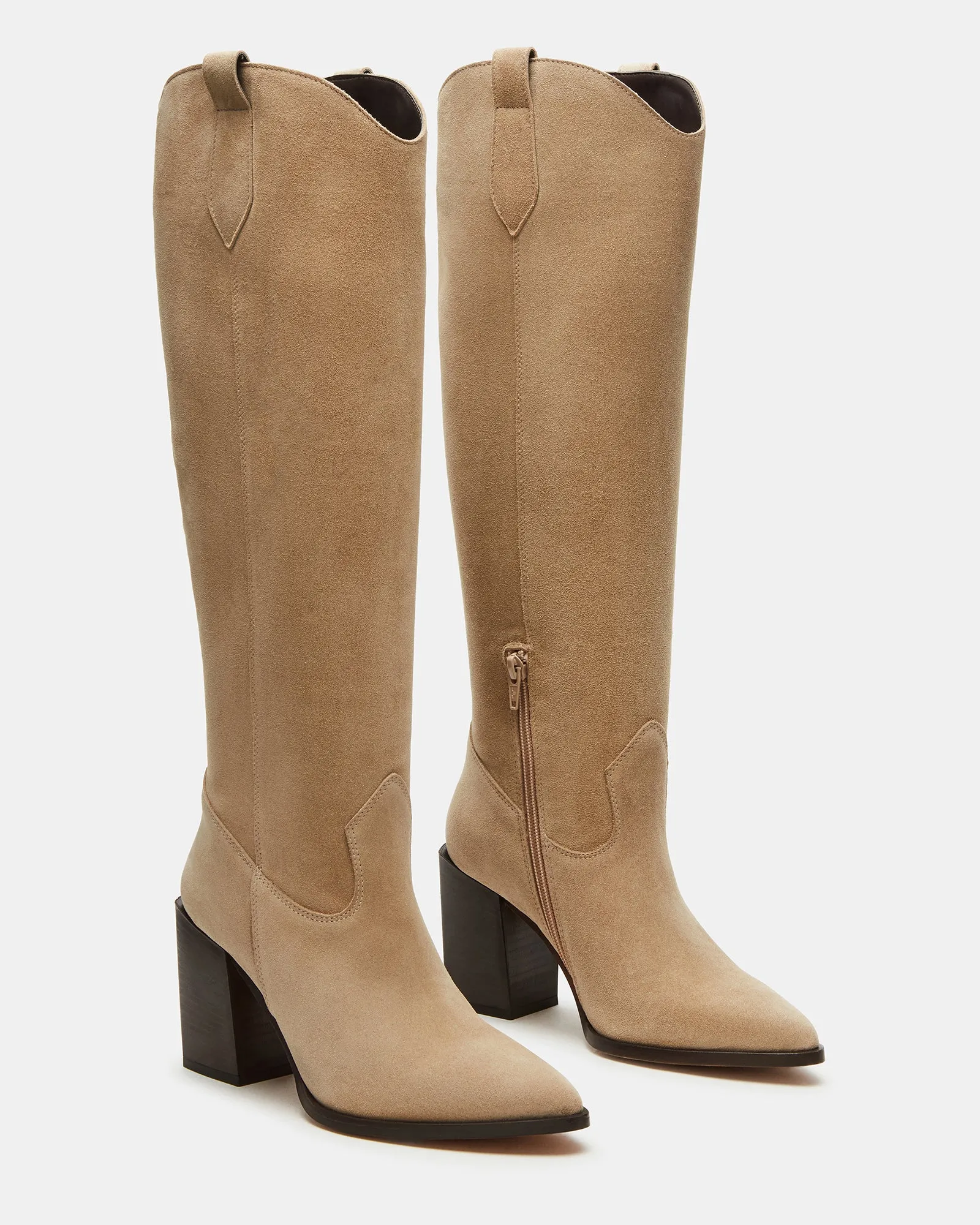 VESEY TAUPE SUEDE