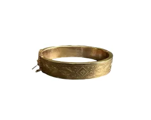 Victorian Gold Filled Bracelet, c1910