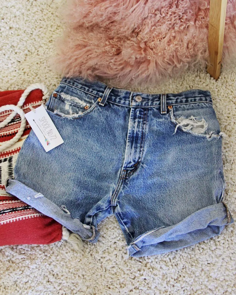 Vintage Cuffed Levi's 517