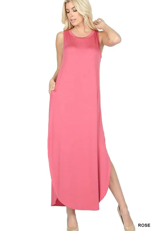 Viscose Maxi Dress