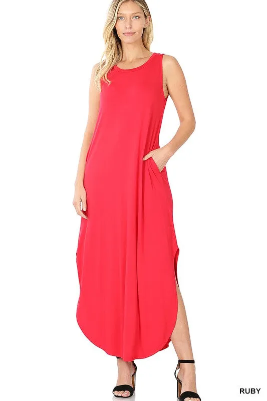 Viscose Maxi Dress