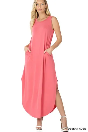 Viscose Maxi Dress