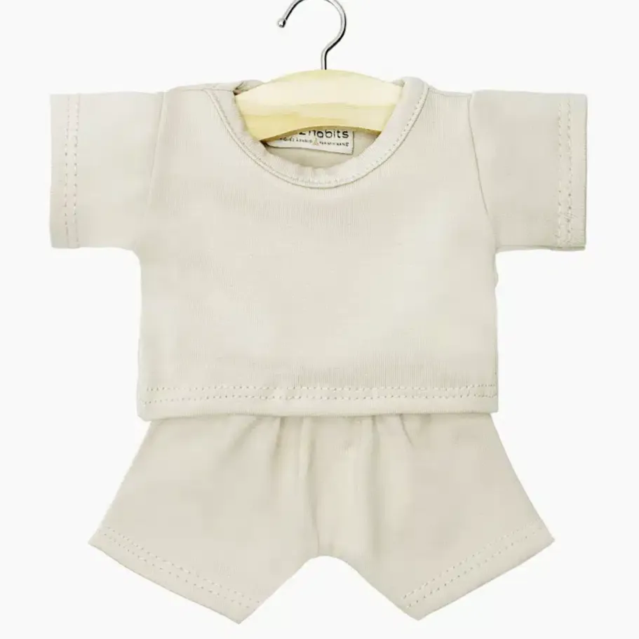 Vito T-Shirt   Shorts Set - Linen Jersey
