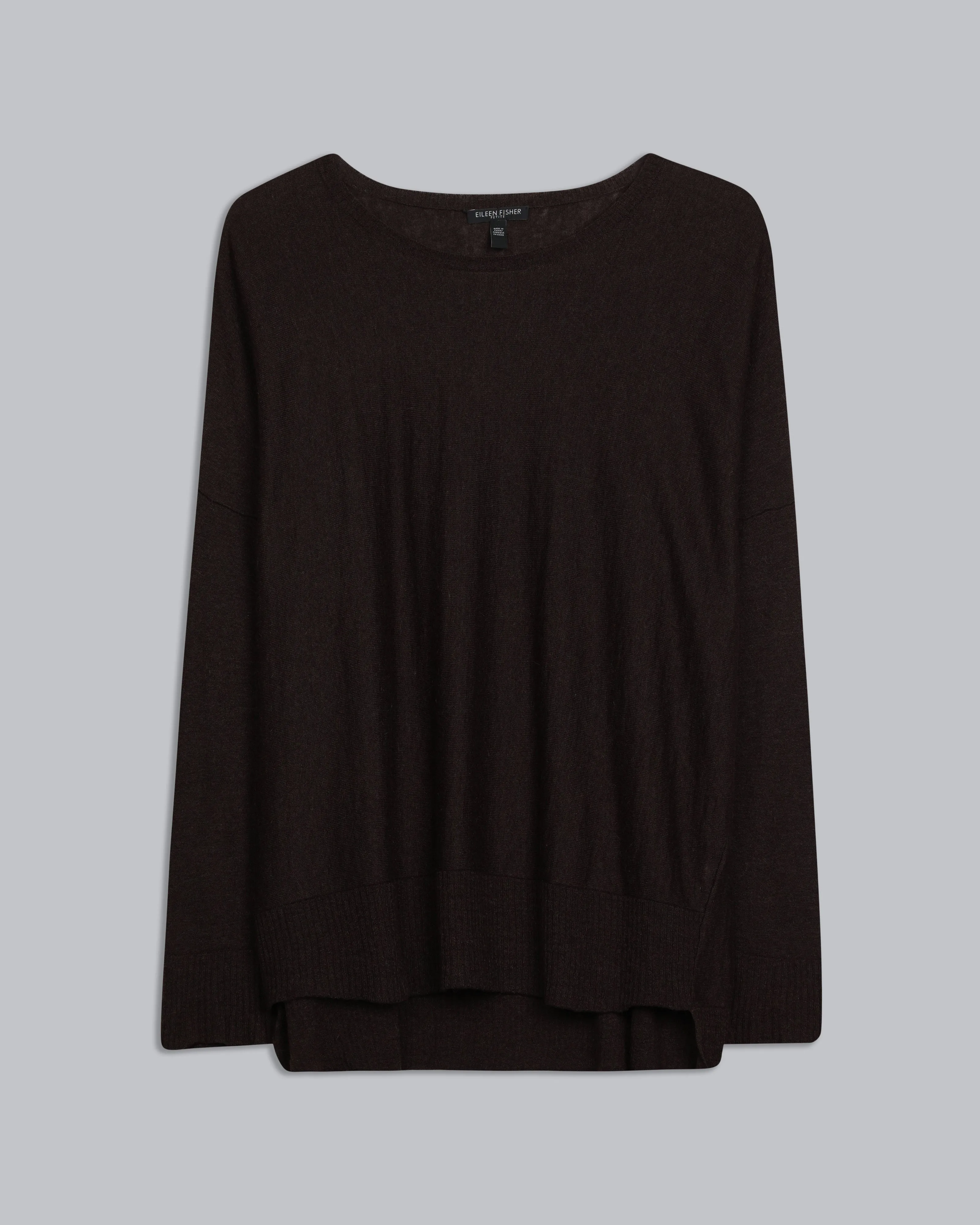 Washable Wool Interlock Pullover