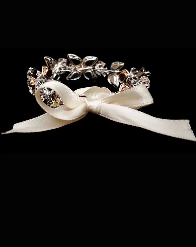 wedding cuff - Bella crystal by Kezani
