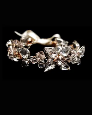 wedding cuff - Bella crystal by Kezani