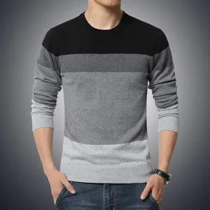 West Louis™ Casual O-Neck Sweater Pullover