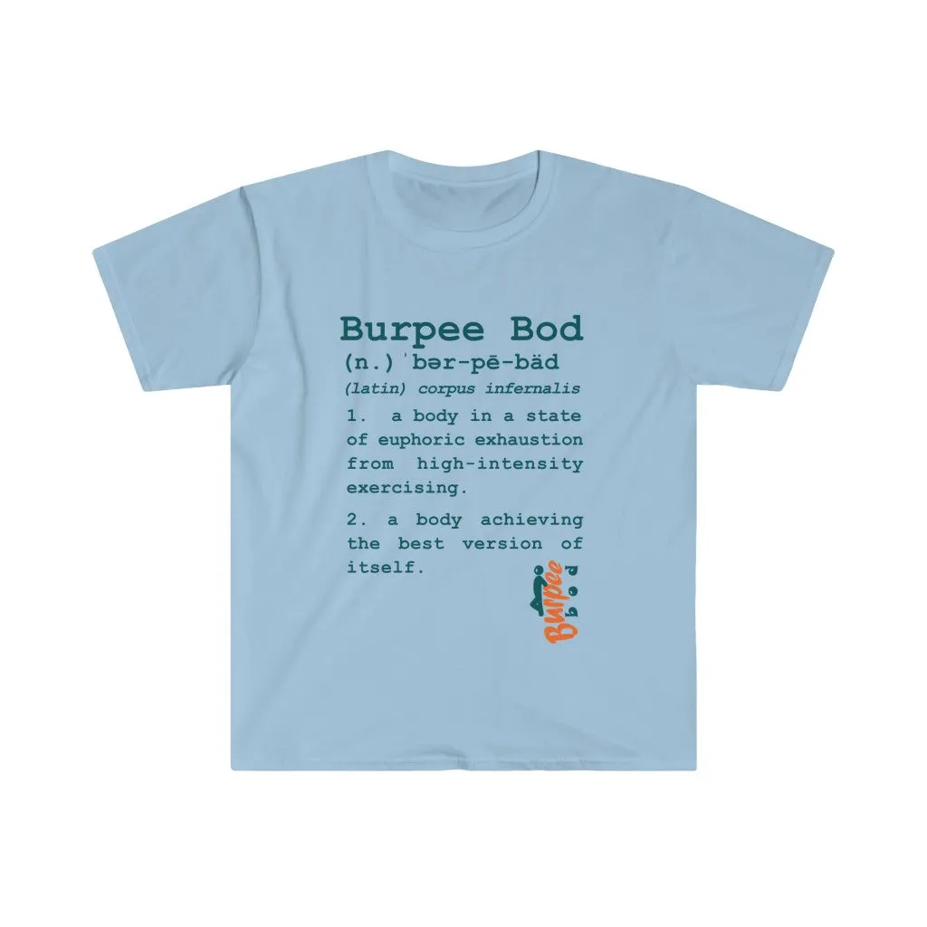 What is a Burpee Bod? - Men's Fitted Workout T Shirt