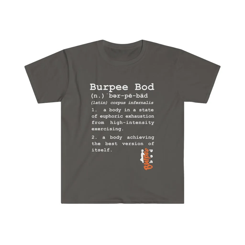 What is a Burpee Bod? - Men's Fitted Workout T Shirt