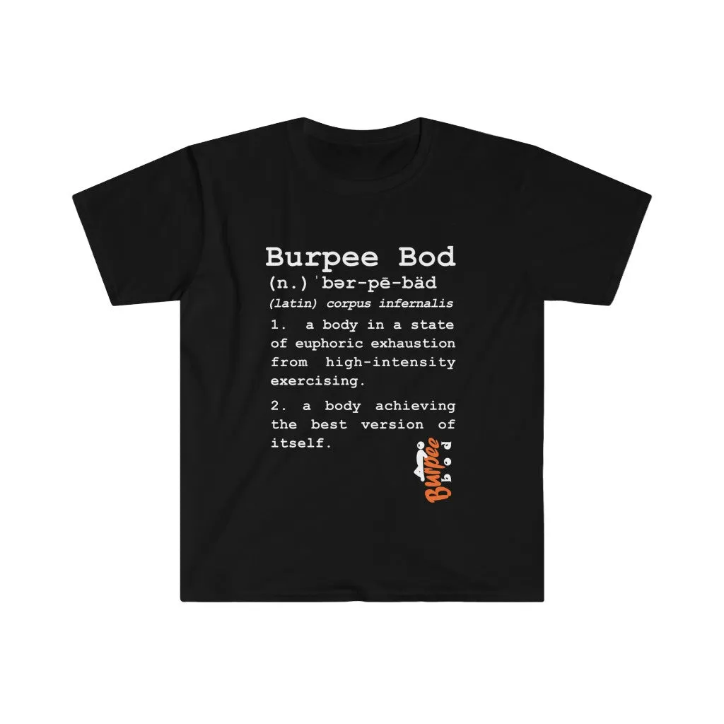 What is a Burpee Bod? - Men's Fitted Workout T Shirt