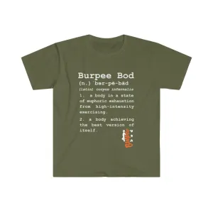 What is a Burpee Bod? - Men's Fitted Workout T Shirt