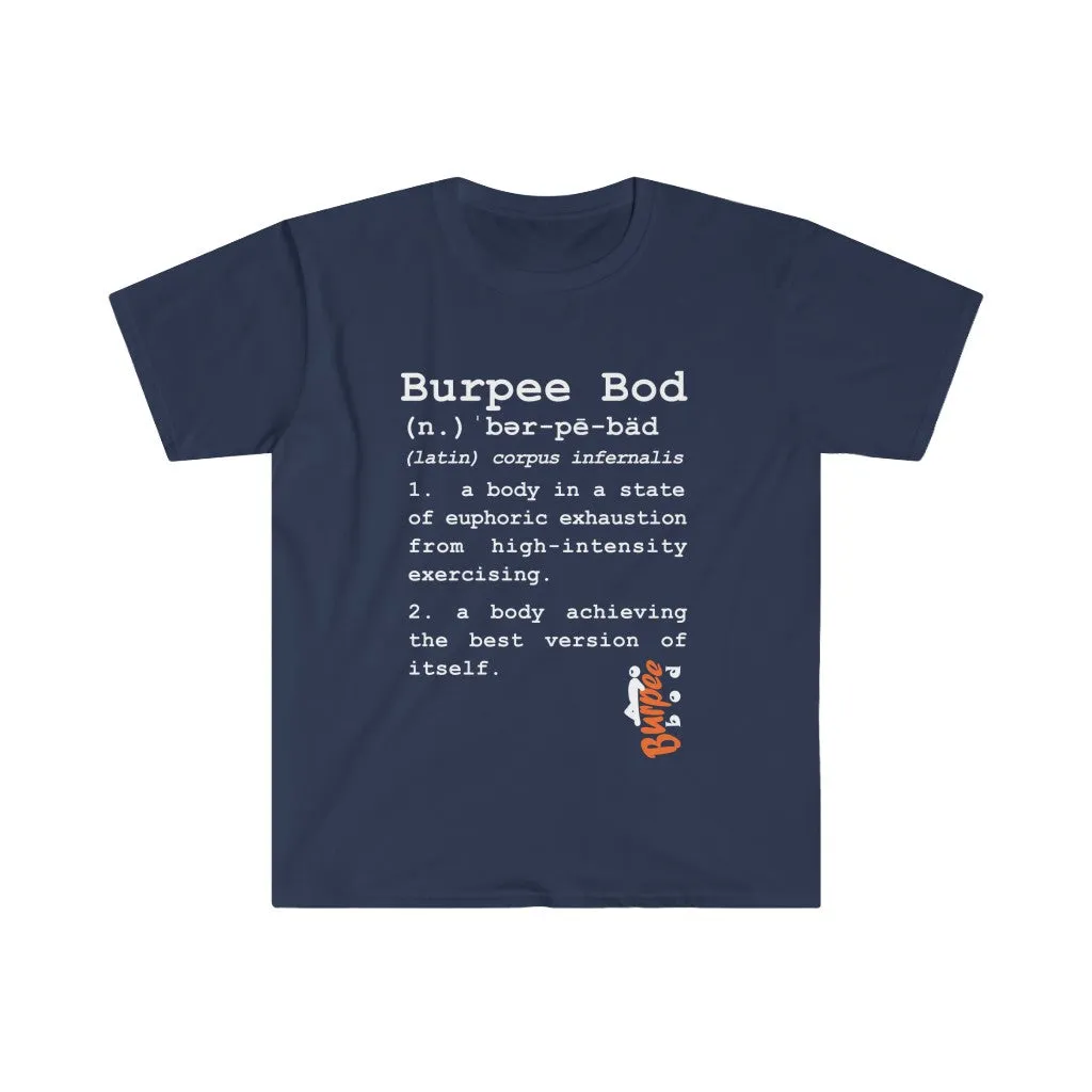 What is a Burpee Bod? - Men's Fitted Workout T Shirt