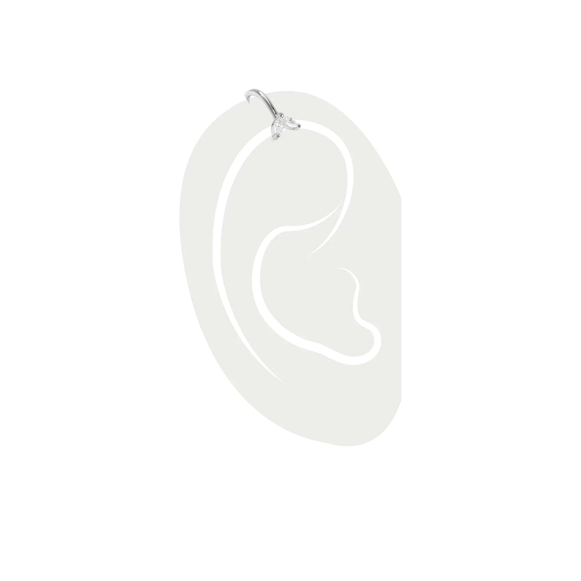 WHISPERING LEAVES EAR CUFF