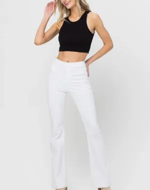 White Flare jeans