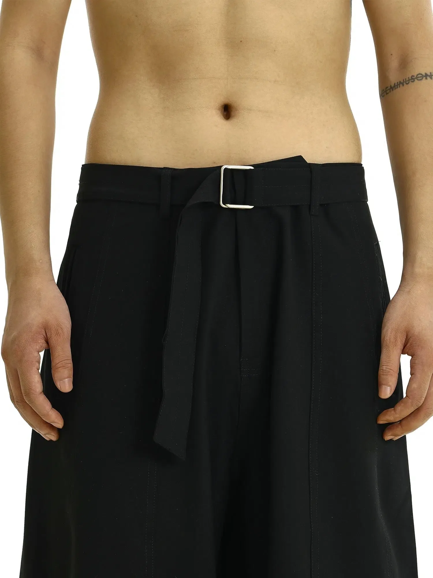 Wide-Leg Casual Pants