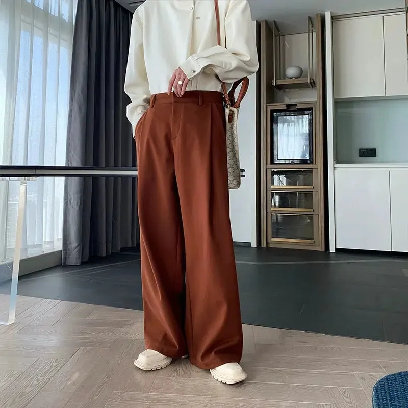 Wide-Leg Casual Pants