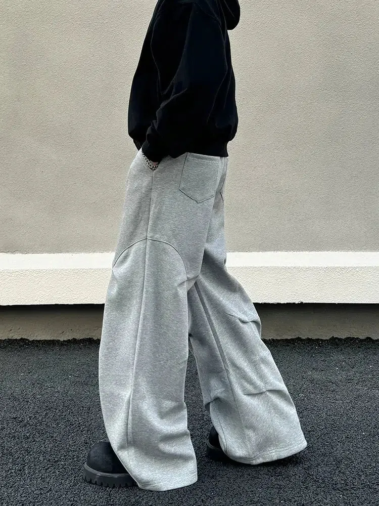 Wide-Leg Pleated Pants