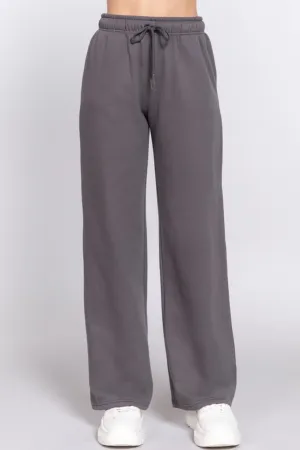Women's Straight leg inner fleece jogger pants
