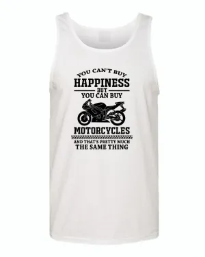 You can't buy happiness, but you can buy motorcycles tank top