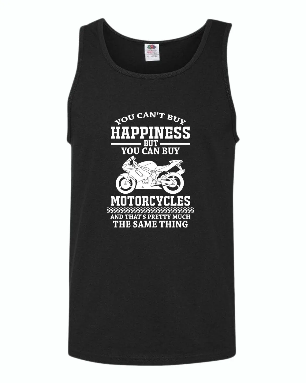 You can't buy happiness, but you can buy motorcycles tank top