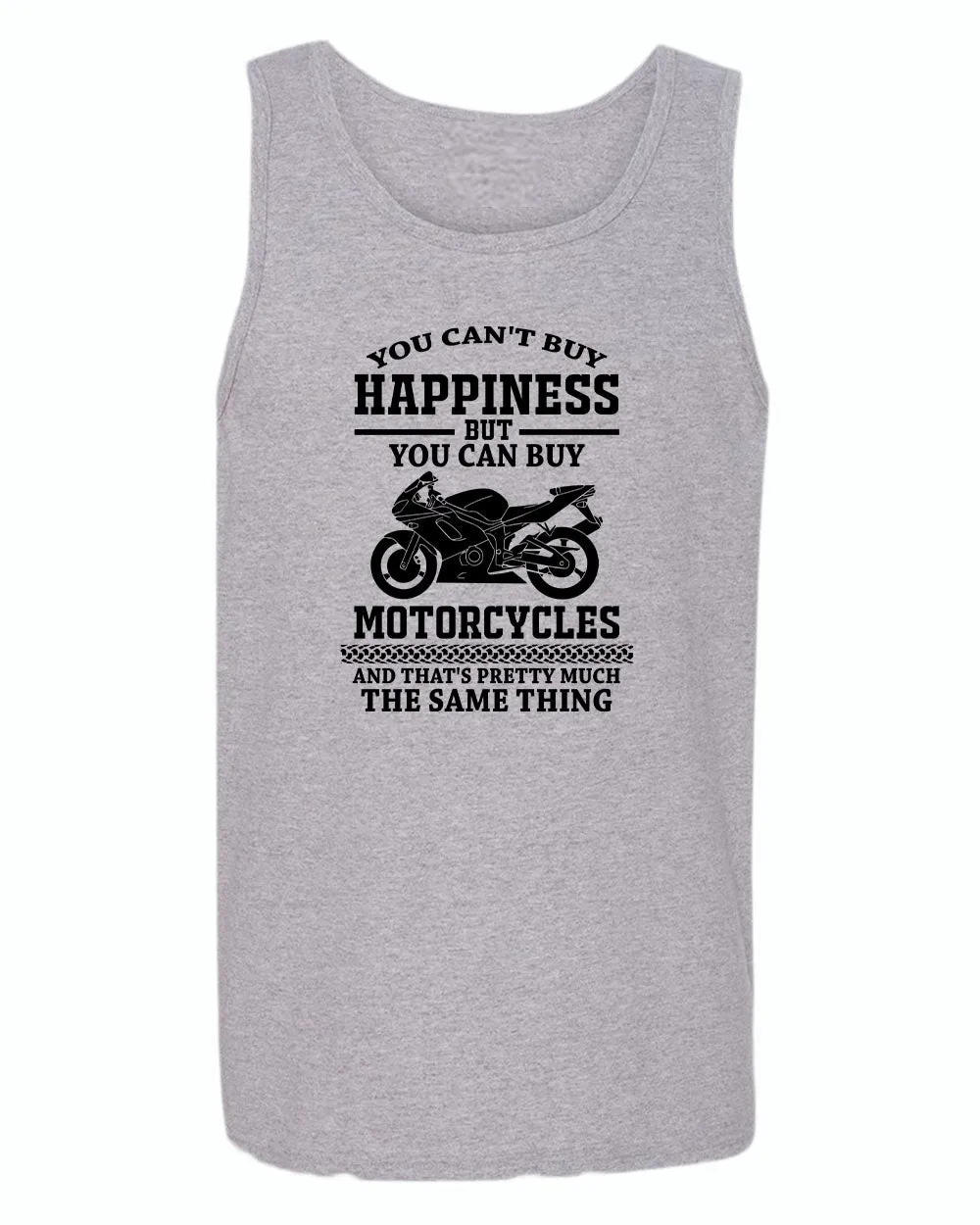 You can't buy happiness, but you can buy motorcycles tank top