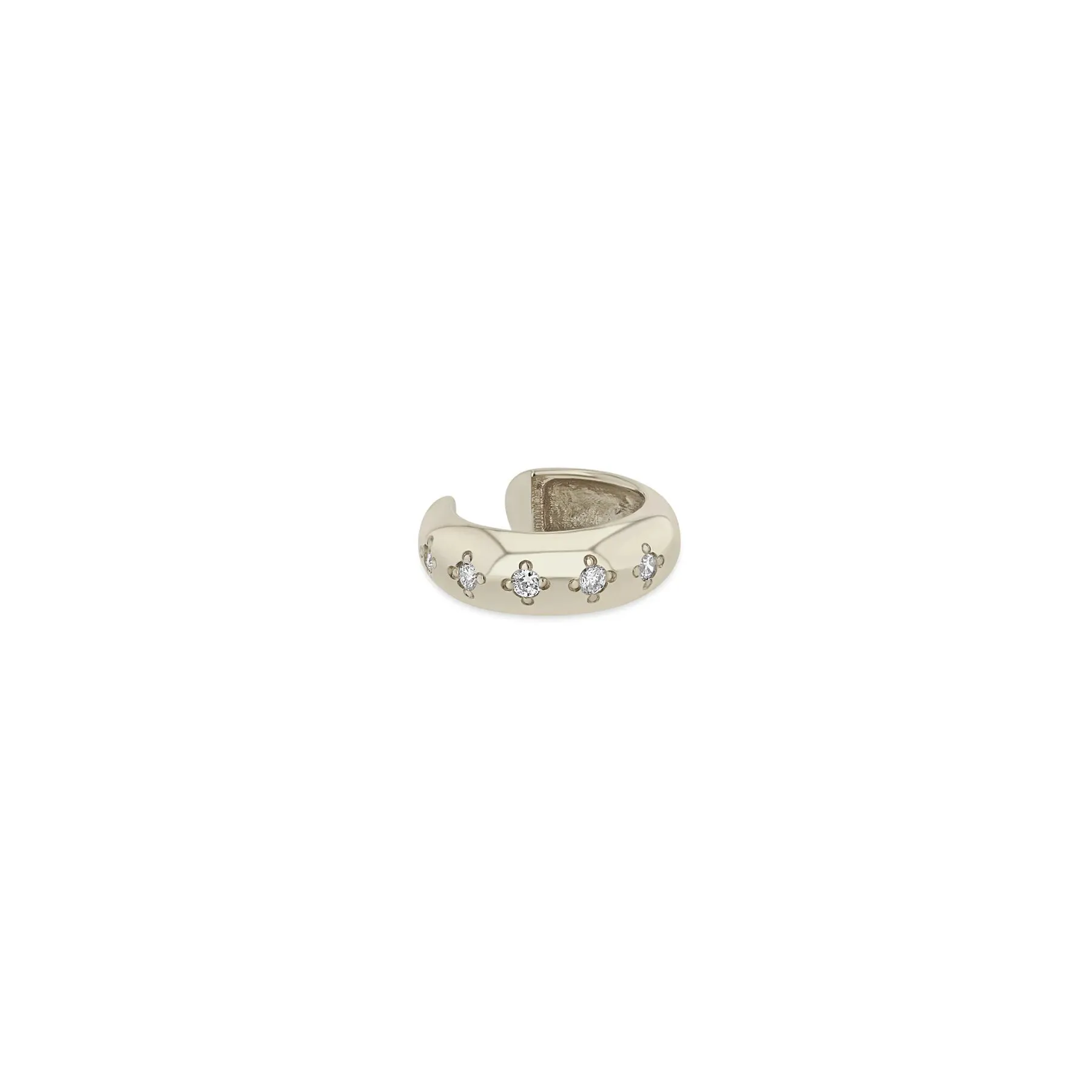 Zoe Chicco 5 Diamond Chubby Ear Cuff