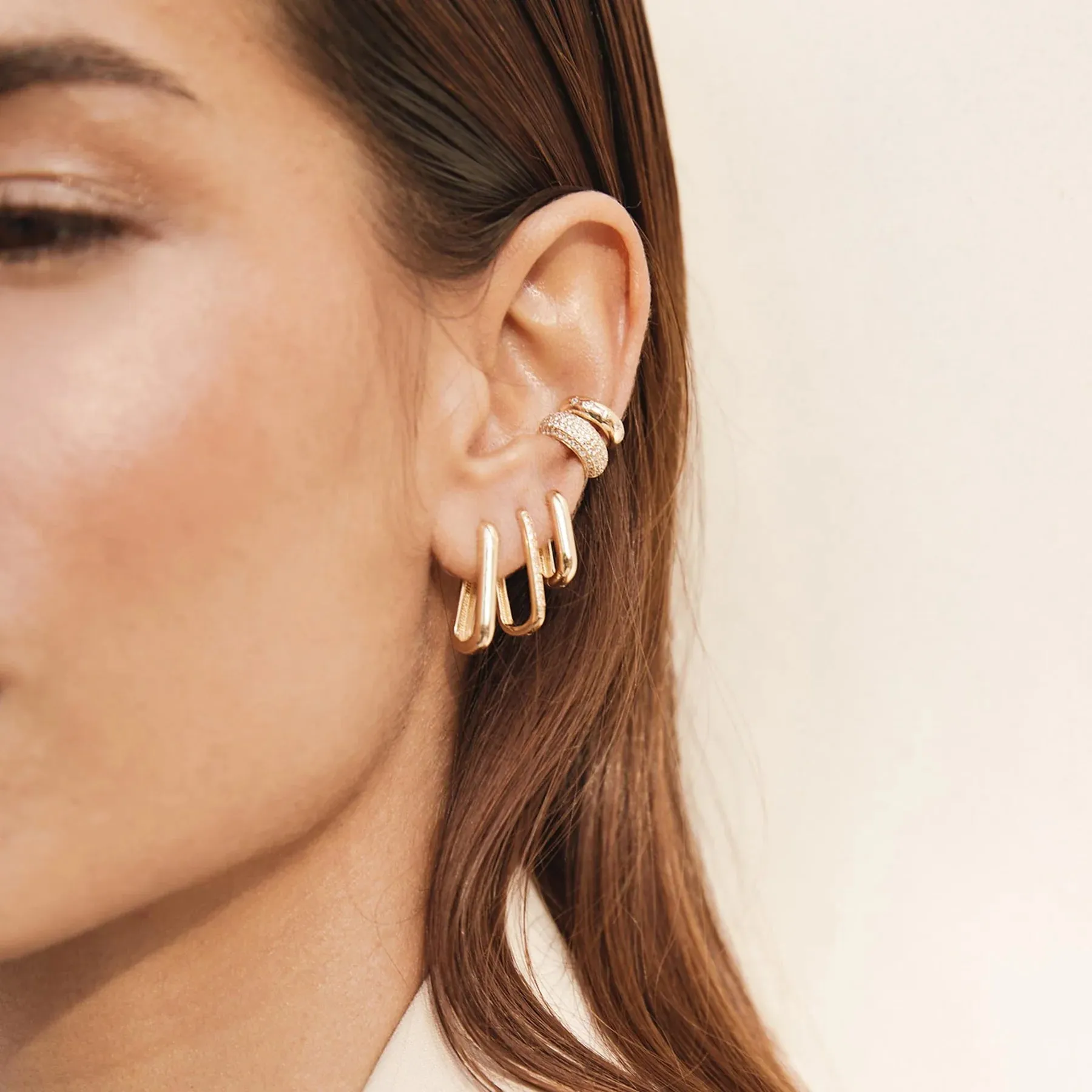 Zoe Chicco 5 Diamond Chubby Ear Cuff