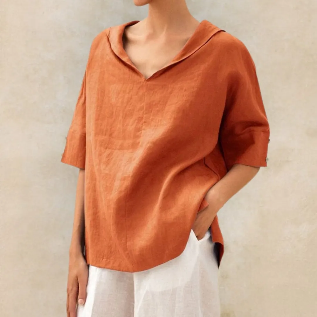 Zulema® | Elegant Linen Shirt For Summer