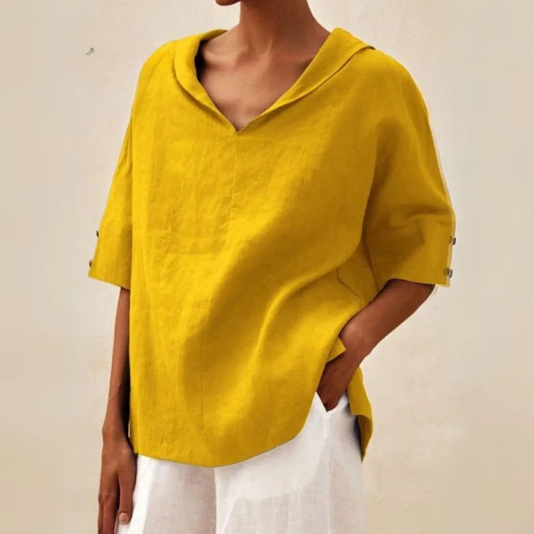 Zulema® | Elegant Linen Shirt For Summer