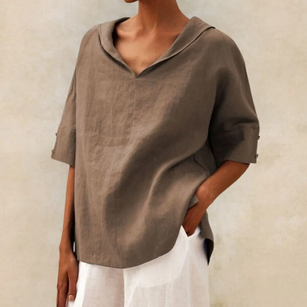 Zulema® | Elegant Linen Shirt For Summer