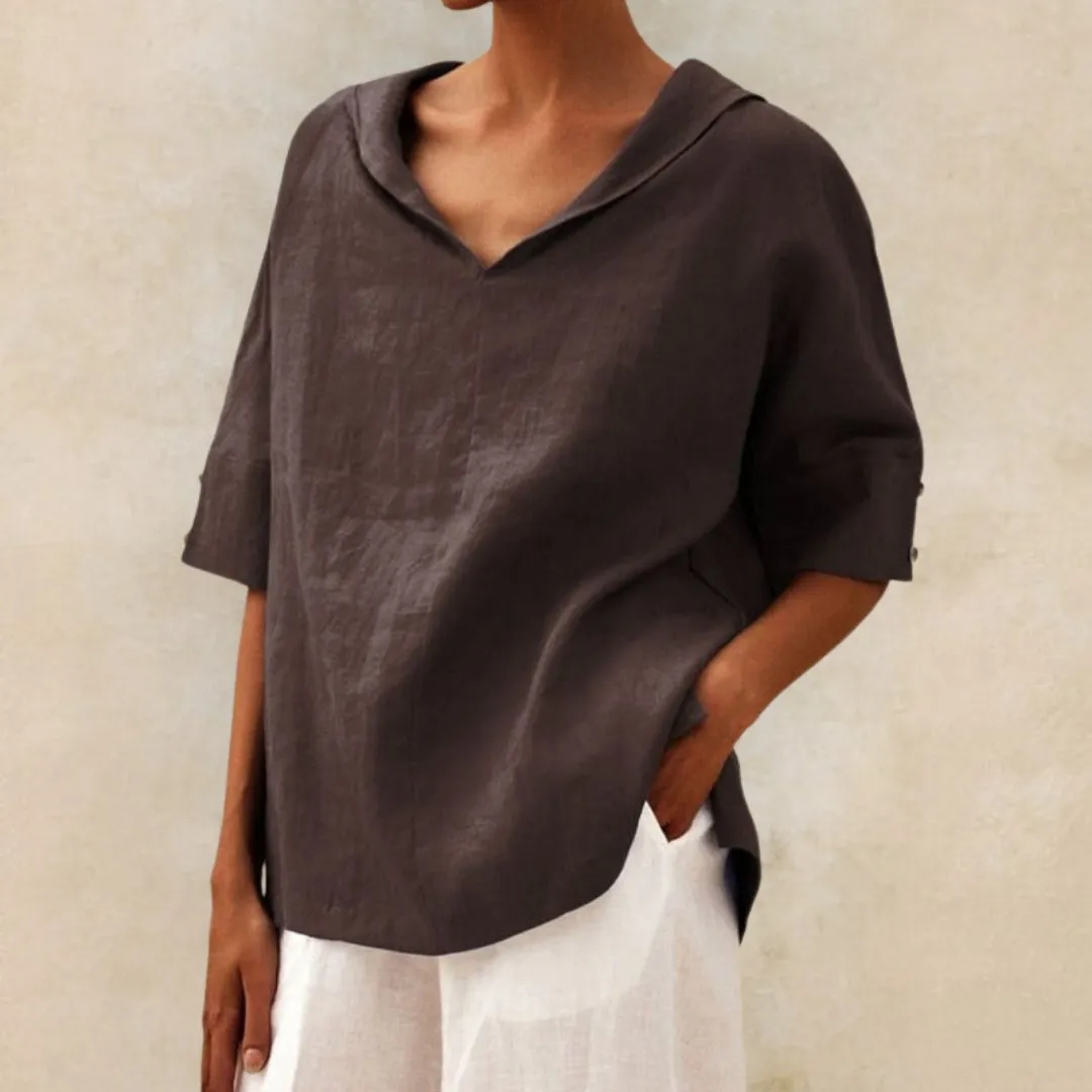 Zulema® | Elegant Linen Shirt For Summer
